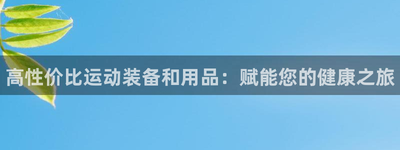 极悦平台注册失败如何解决:高性价比运动装备和用品:赋能您的健